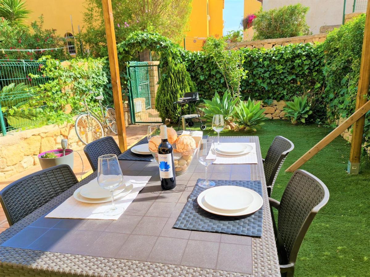 Apartamento Con Hermoso Jardin Y Ac イスラ・プラナ エクステリア 写真