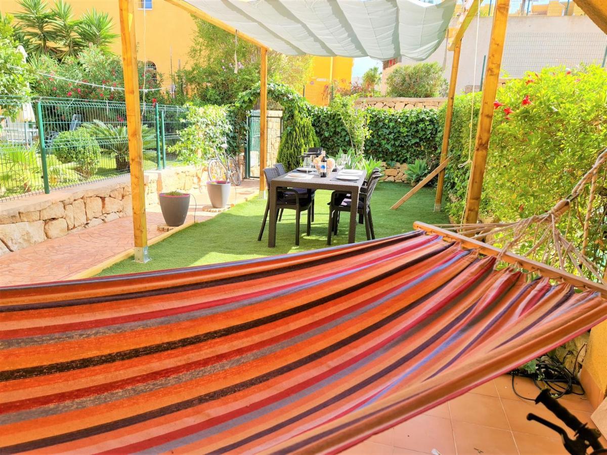Apartamento Con Hermoso Jardin Y Ac イスラ・プラナ エクステリア 写真